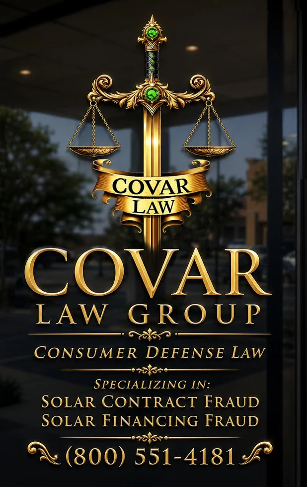 Covar Law Group office door artwork